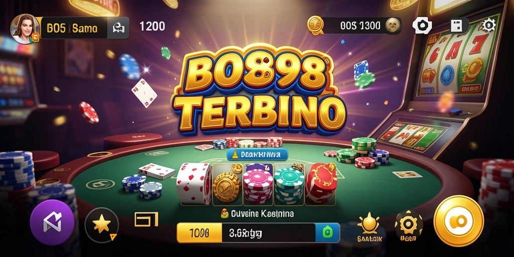 Screenshot gameplay BOS898 menampilkan pertarungan seru di meja Kasino.