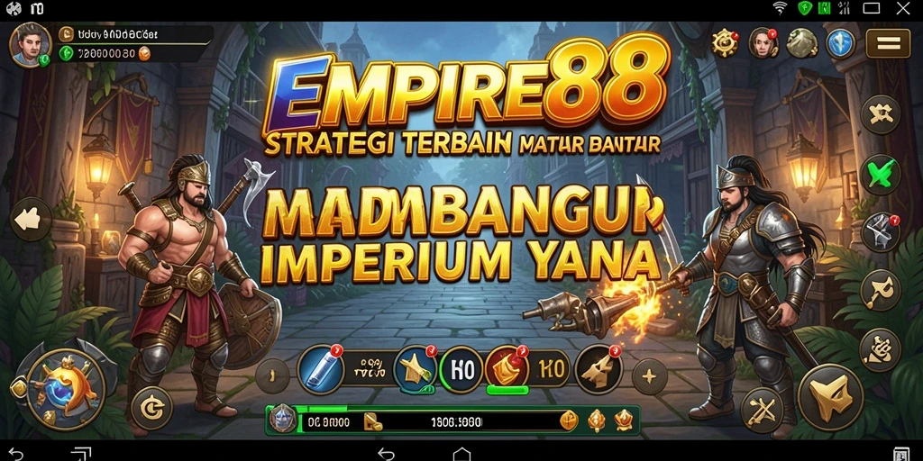Tampilan gameplay seru dan dinamis dari EMPIRE88.