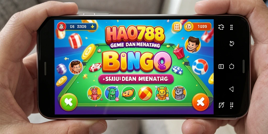 Tangkapan layar HAO788 menampilkan gameplay Bingo yang seru.