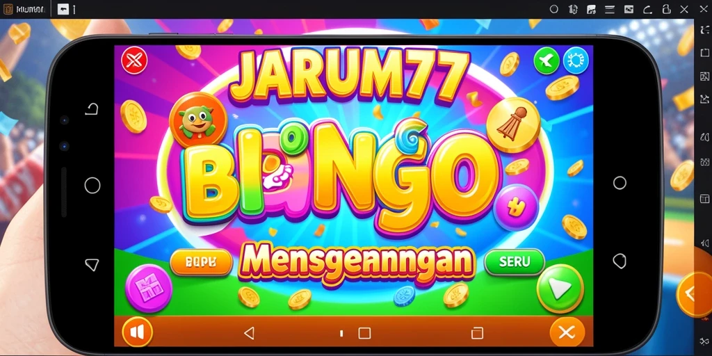 Tampilan gameplay seru dari JARUM77 saat bermain Bingo.