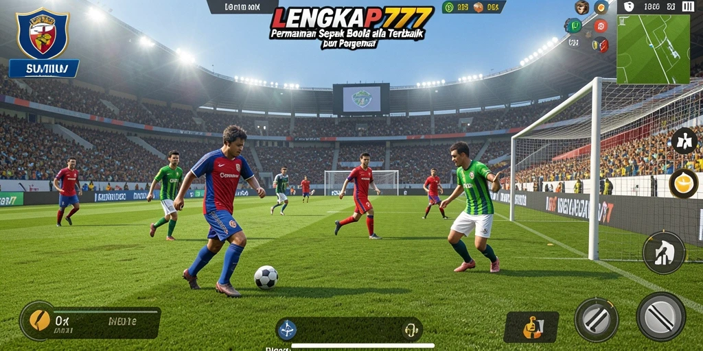 Tampilan gameplay LENGKAP777 yang dinamis dan menarik.