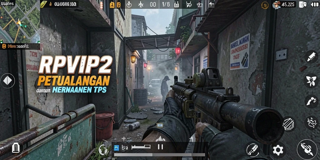 Gameplay RPVIP2 yang mendebarkan dengan aksi TPS.